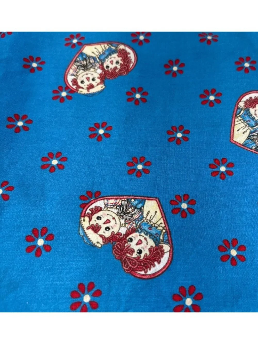 Daisy Kingdom Raggedy Ann Cotton Fabric 42